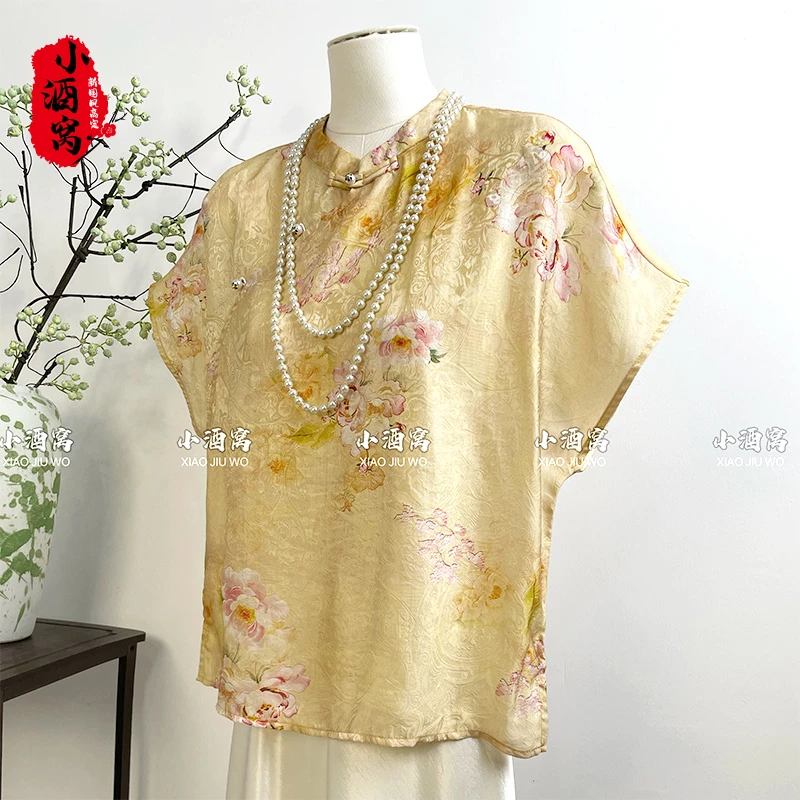 [花倾城]小酒窝新国风 新中式时尚气质上衣-61