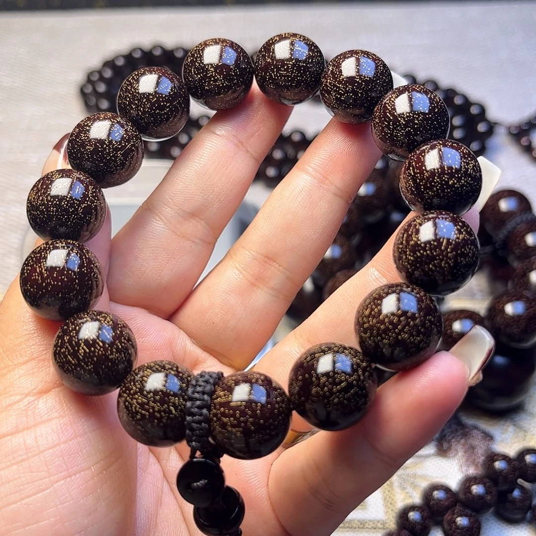 檀香紫檀（小叶紫檀）1.5 15颗爆星