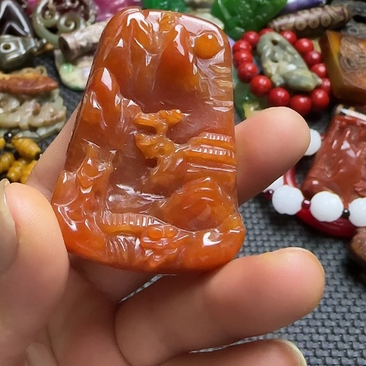 紫金钵盂菩提吊坠