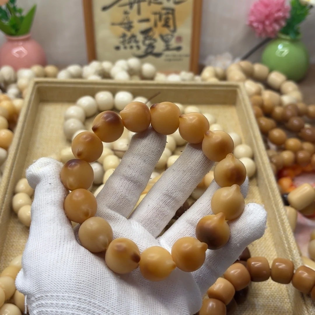 吊坠菩提根/象牙果20干磨微瑕落地果猫头590