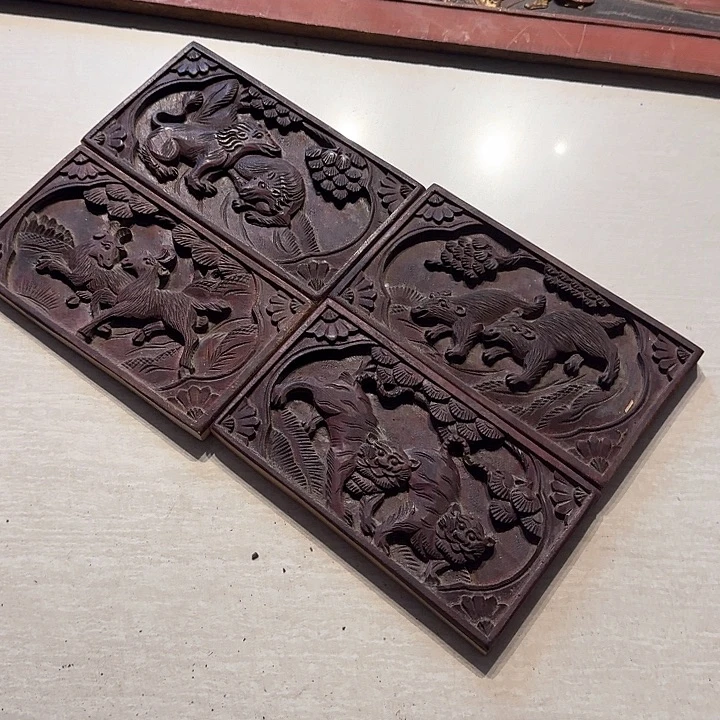 雨***田香榧木老木雕的艺术风格