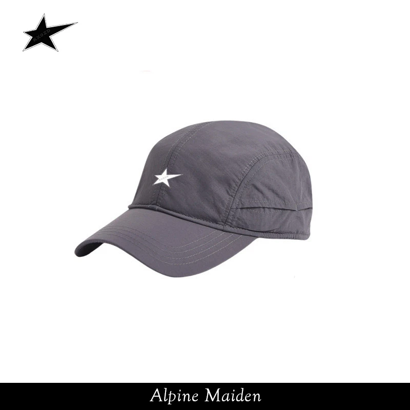 A星Alpine Maiden速干棒球帽夏季男士透气遮阳防晒鸭舌帽正品现货