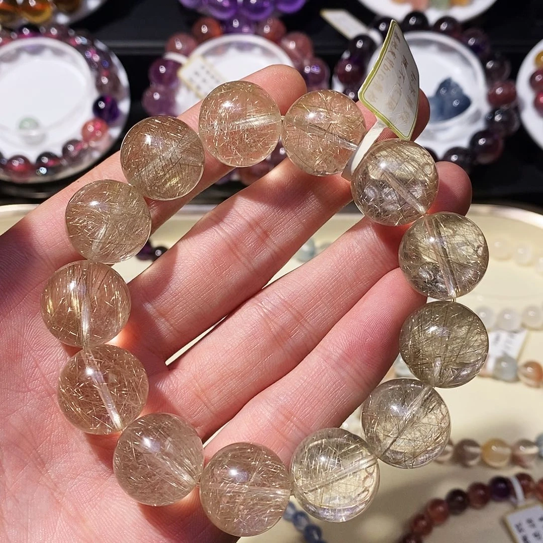 未镶嵌手链水晶手串17.3