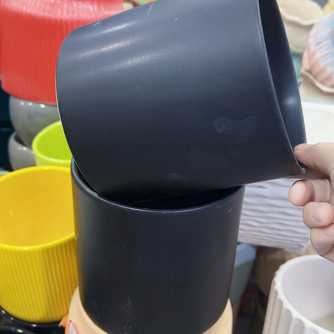 外贸尾单陶瓷花盆凑单10米包邮