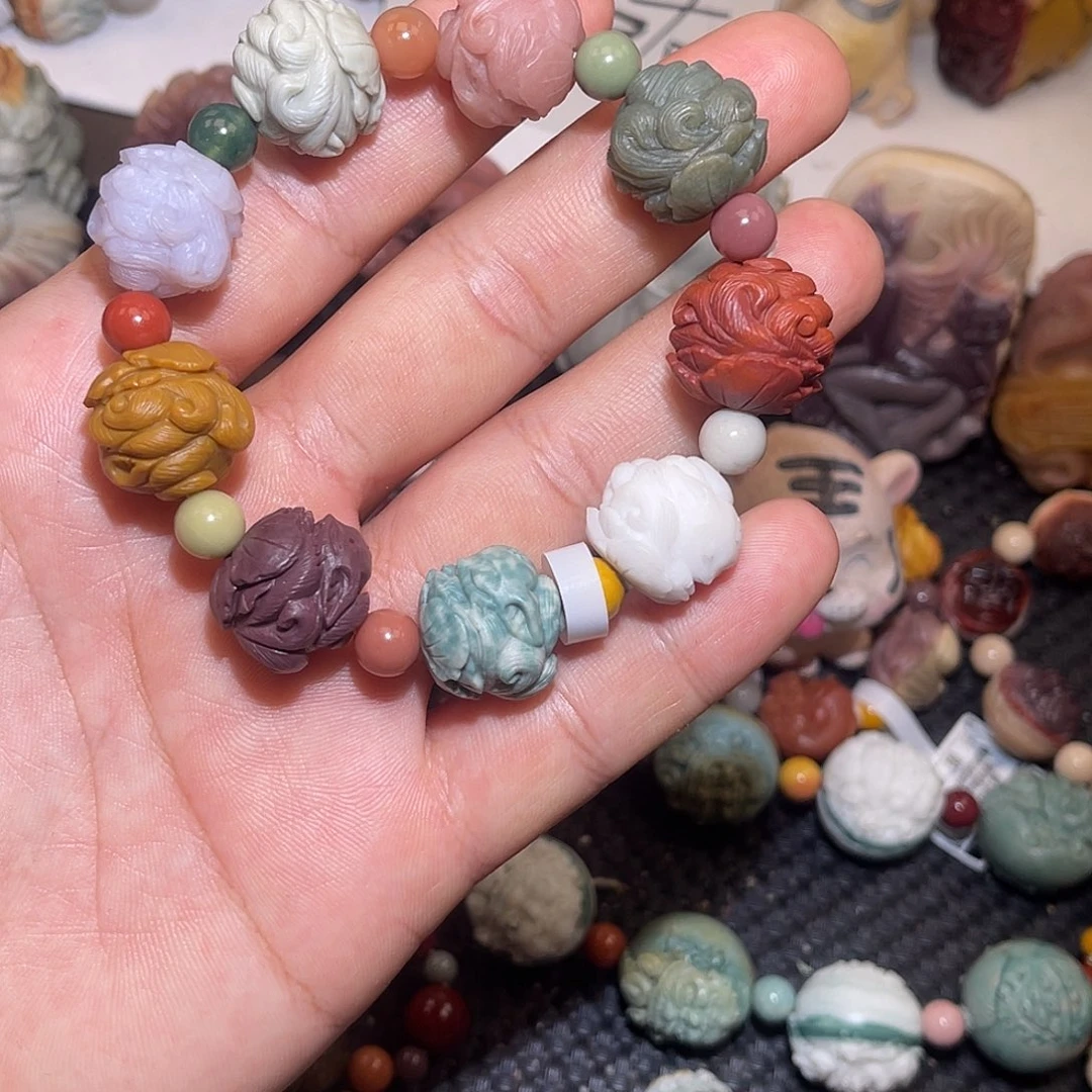 未镶嵌手串石英质玉