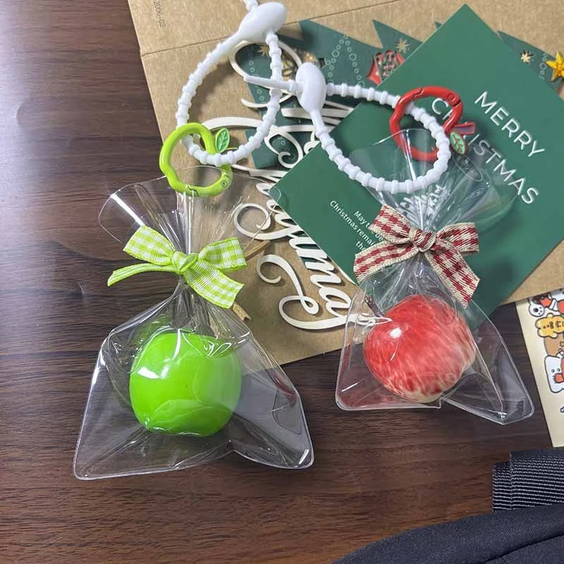 挂件系列网红爆款一颗苹果挂件女苹果扣钥匙扣礼物情侣包包挂件平