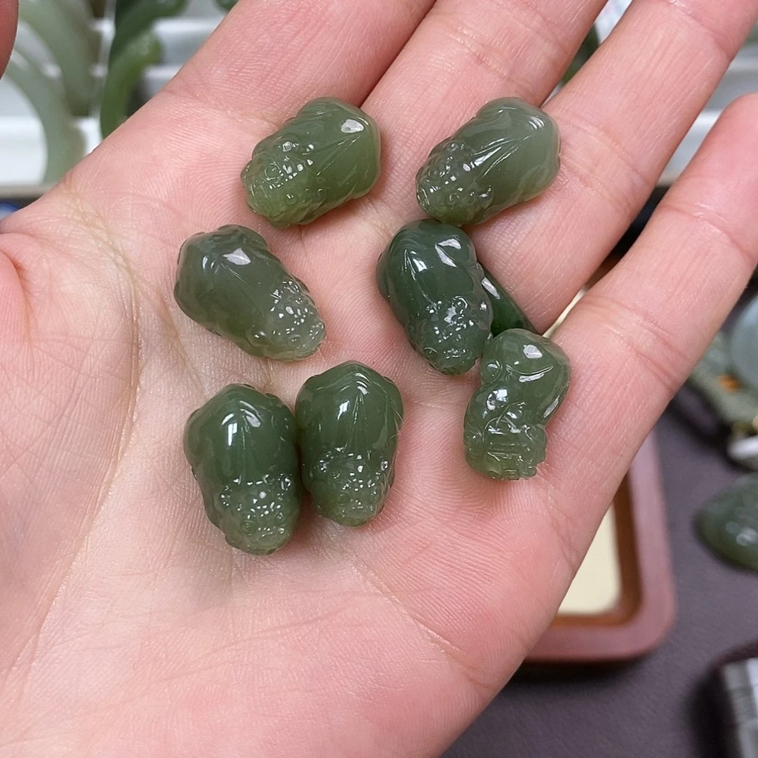 和田玉颈饰未镶嵌多样性发货 拍一发一