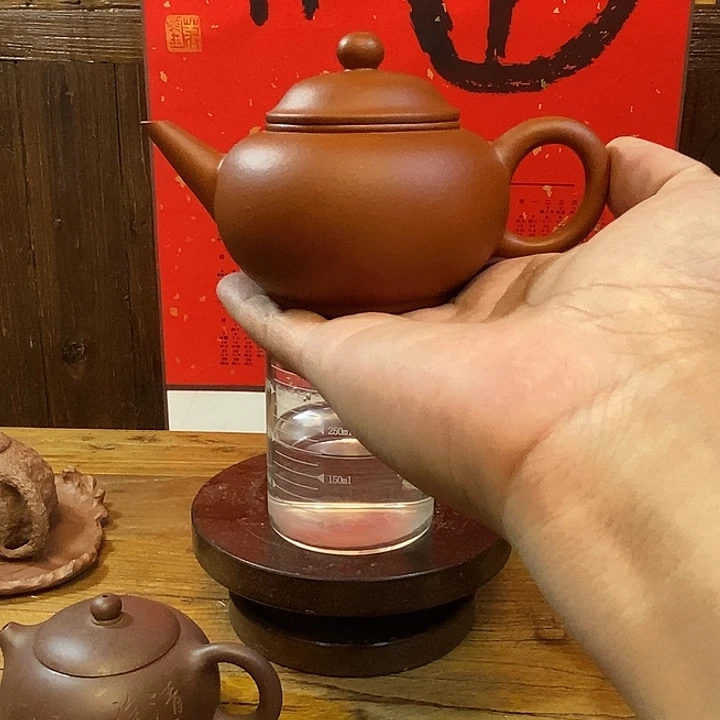 茶杯紫砂半手工制作