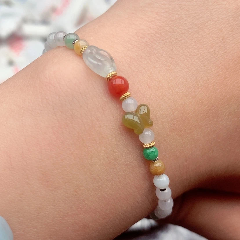 【闪购商品】翡翠手链未镶嵌…….