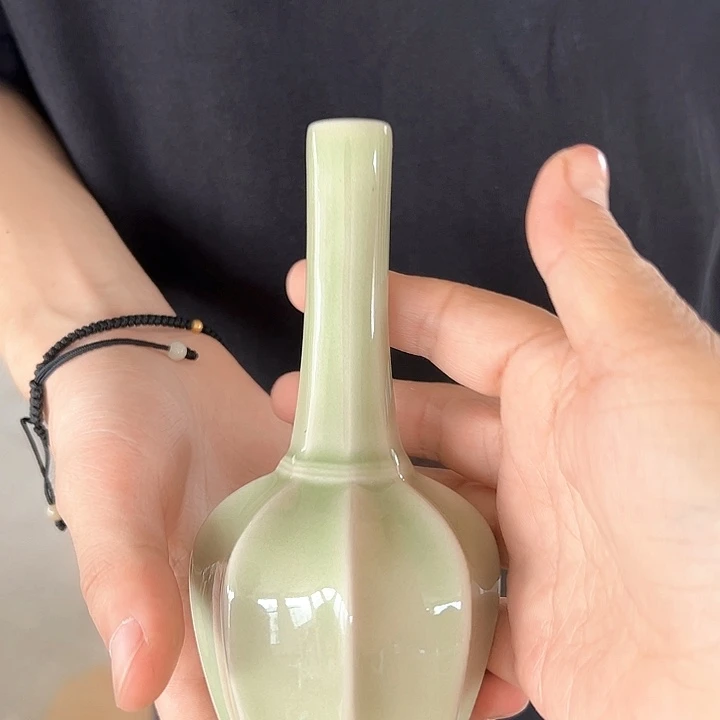 龙泉云间青瓷小米茶器