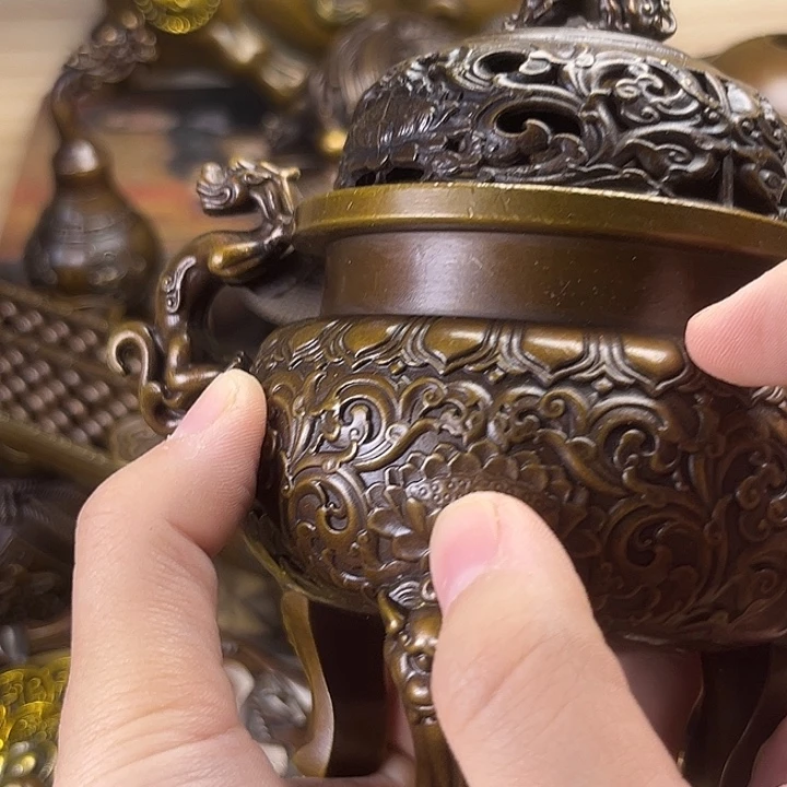 精美铜器，点击下单