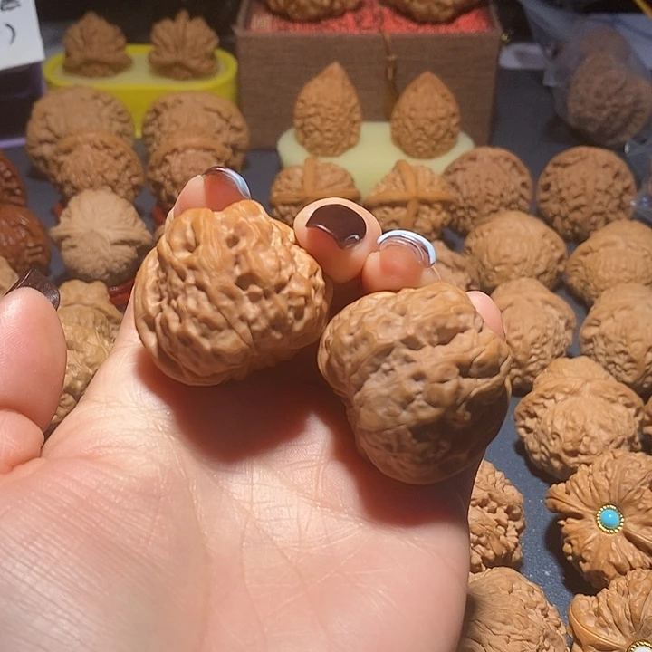 核桃文玩核桃蛤蟆头13号