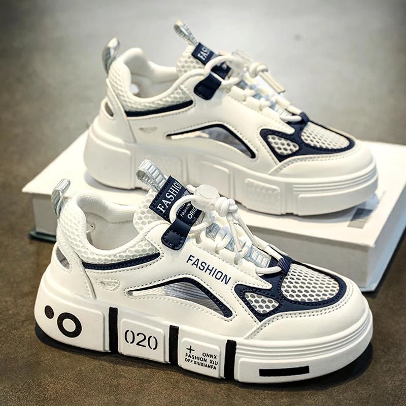 男童凉鞋包头2024夏季新款儿童镂空单网鞋中大童网面运动鞋子夏款