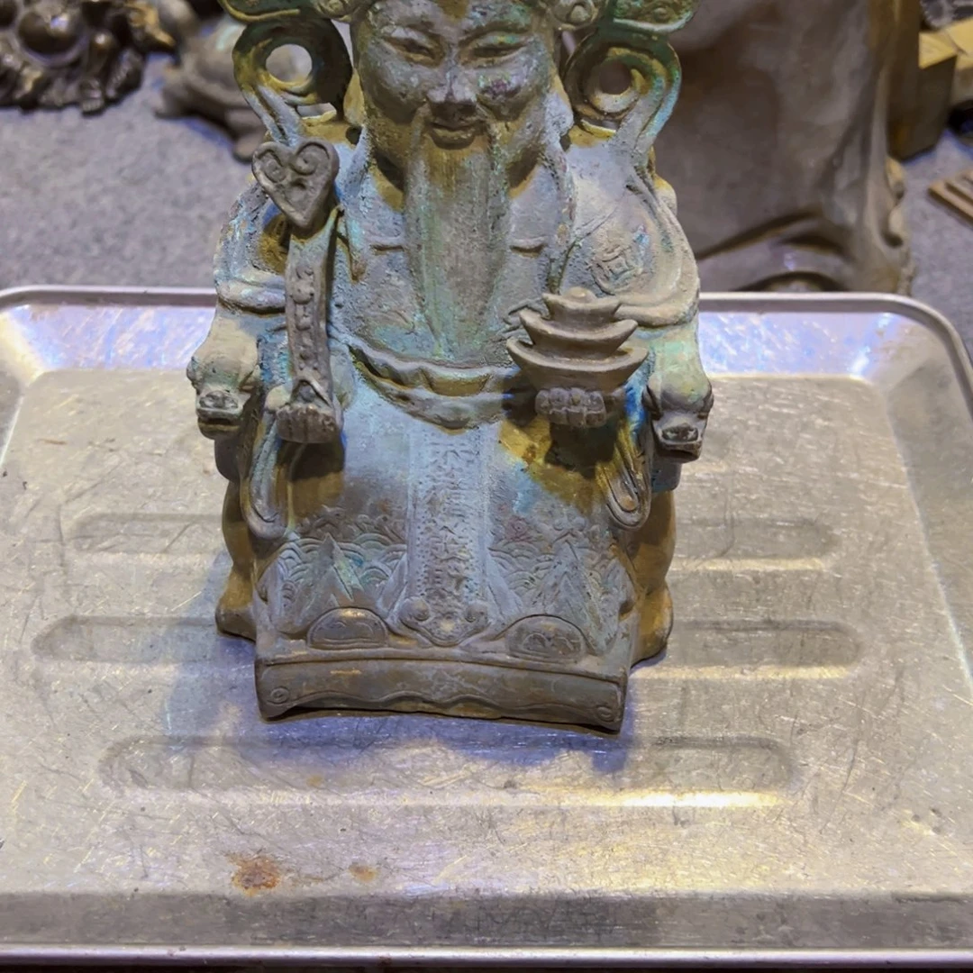 健***钱黄铜摆件工艺品黄铜