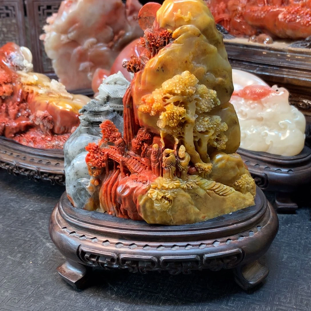 寿山石寿山石摆件