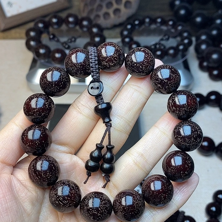 张***朱檀香紫檀（小叶紫檀）1.5爆