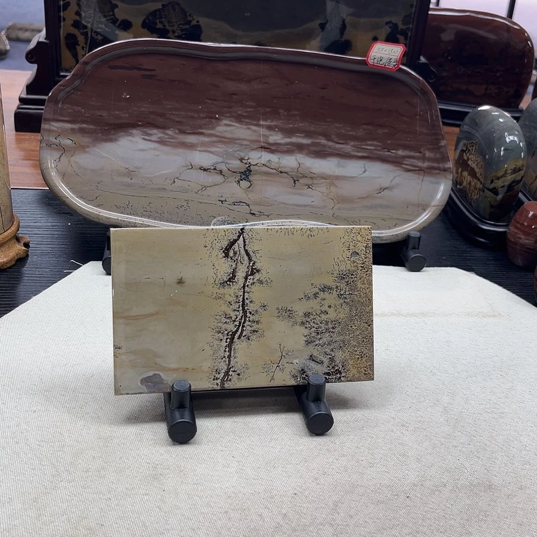 石材广西天然国画石