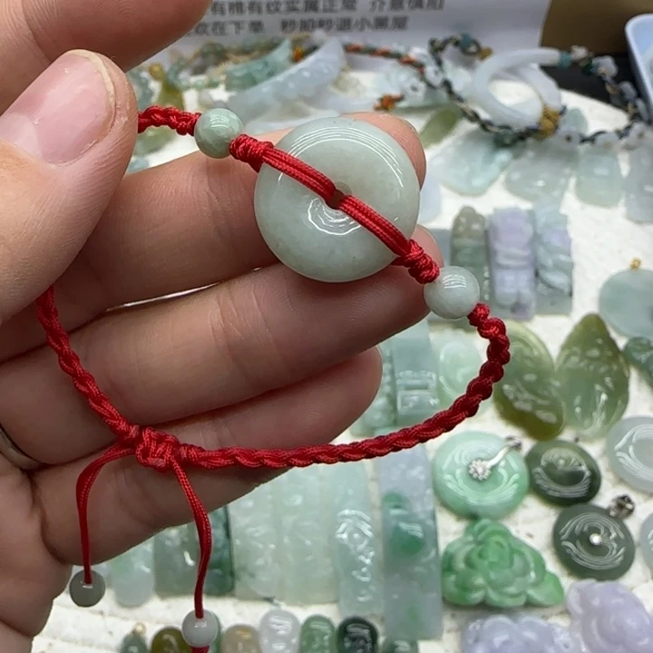 翡翠未镶嵌手链福利