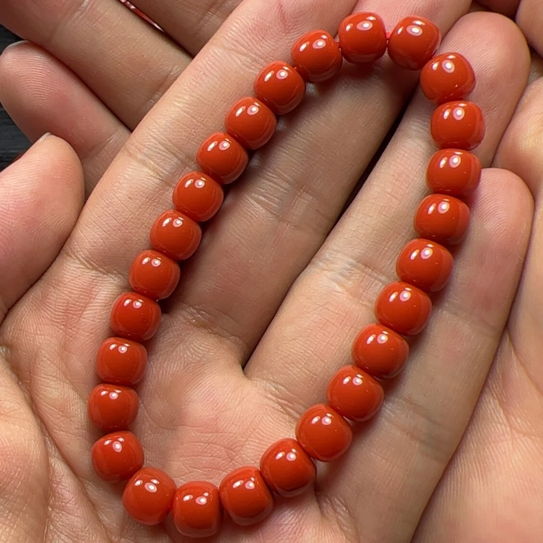 未镶嵌手串南红玛瑙