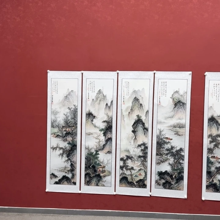 国画书画作品多次参加全国大展