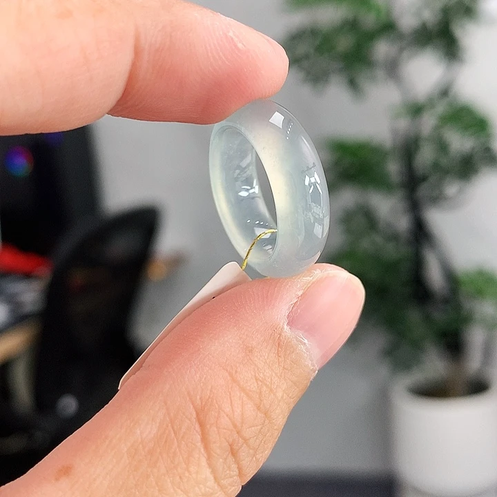 翡翠未镶嵌戒指6号