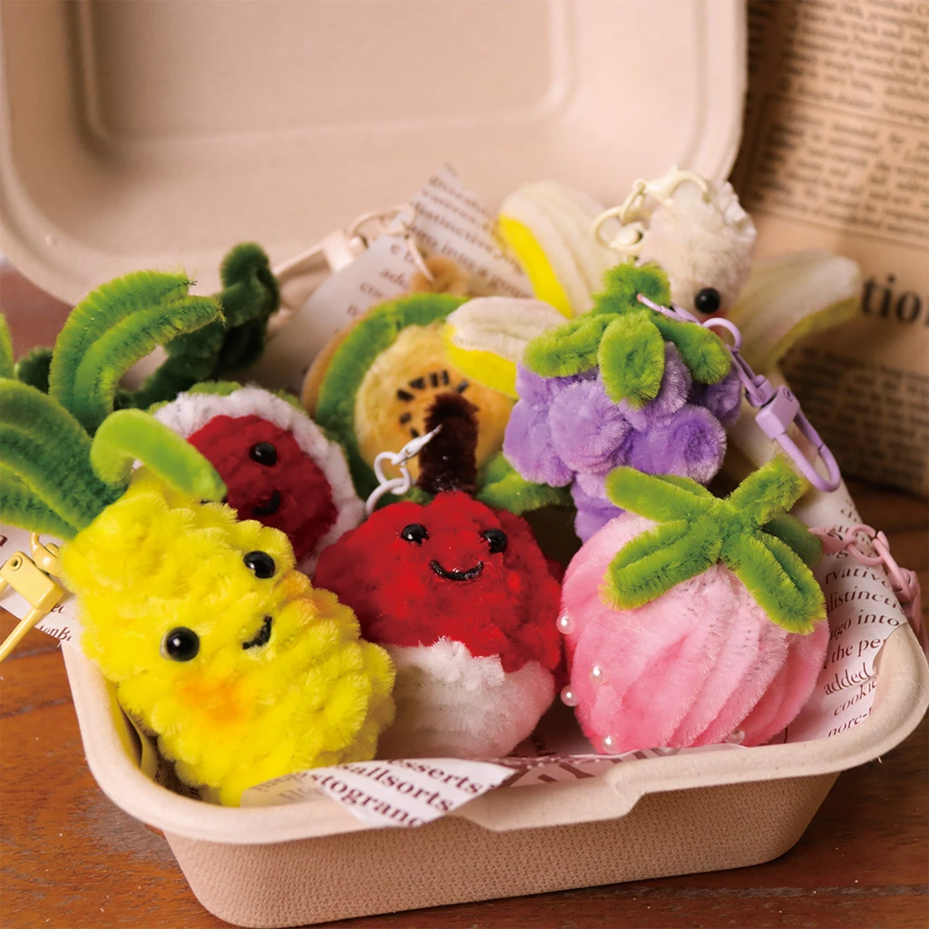 扭扭棒水果系列纯手工挂件治愈系萌趣挂饰