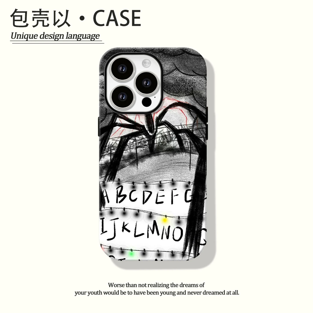 夺心魔蜘蛛适用苹果17promax华为vivo小米oppo一加荣耀手机壳菲林