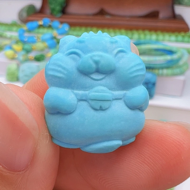 未镶嵌绿松石项链