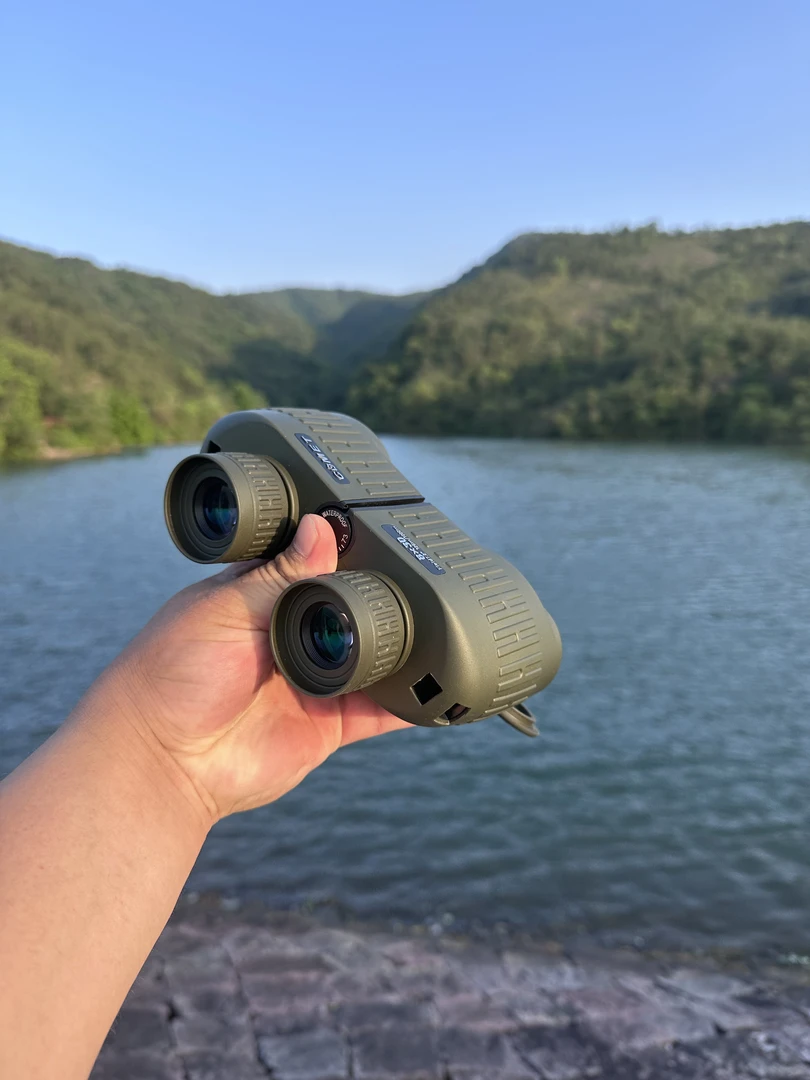 航海红外线高清高倍双筒望远镜高清望远镜微光夜视可测距带坐标