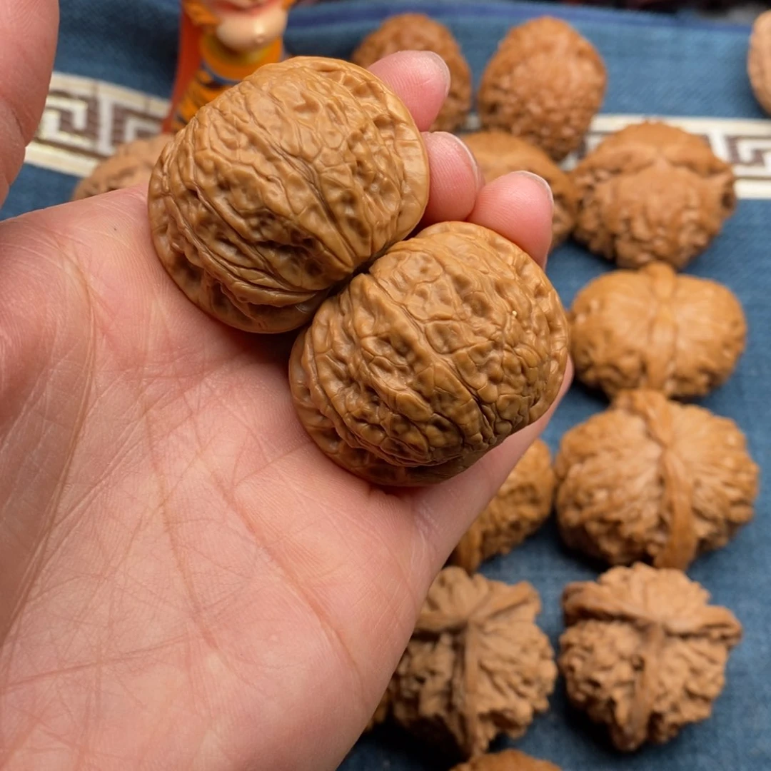 文玩核桃把件39全品精配乾隆磨