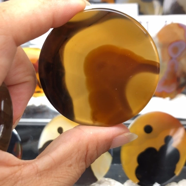 玛瑙/玉髓合金珠宝奇石028