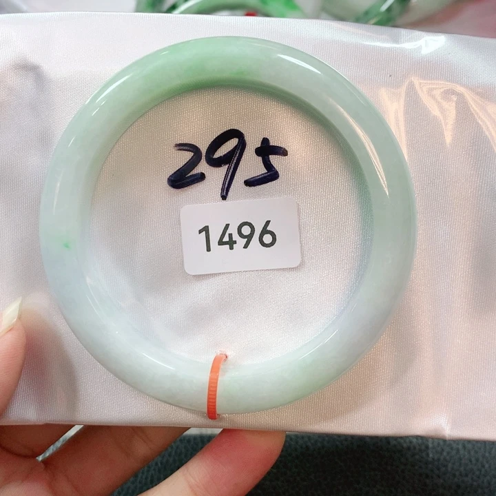 翡翠手镯未镶嵌天然翡翠手镯59