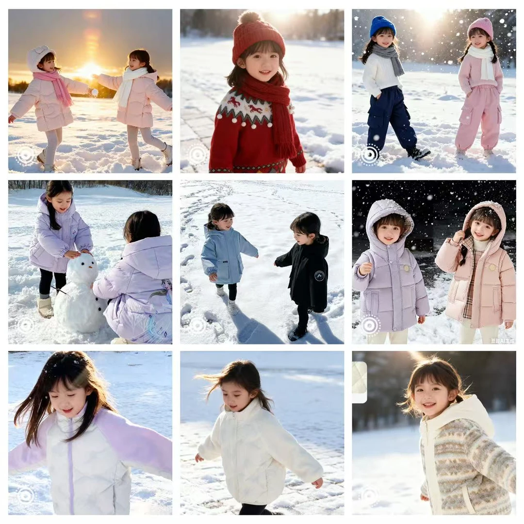 【16L】孤品 秋冬洋气女童羽绒服时尚