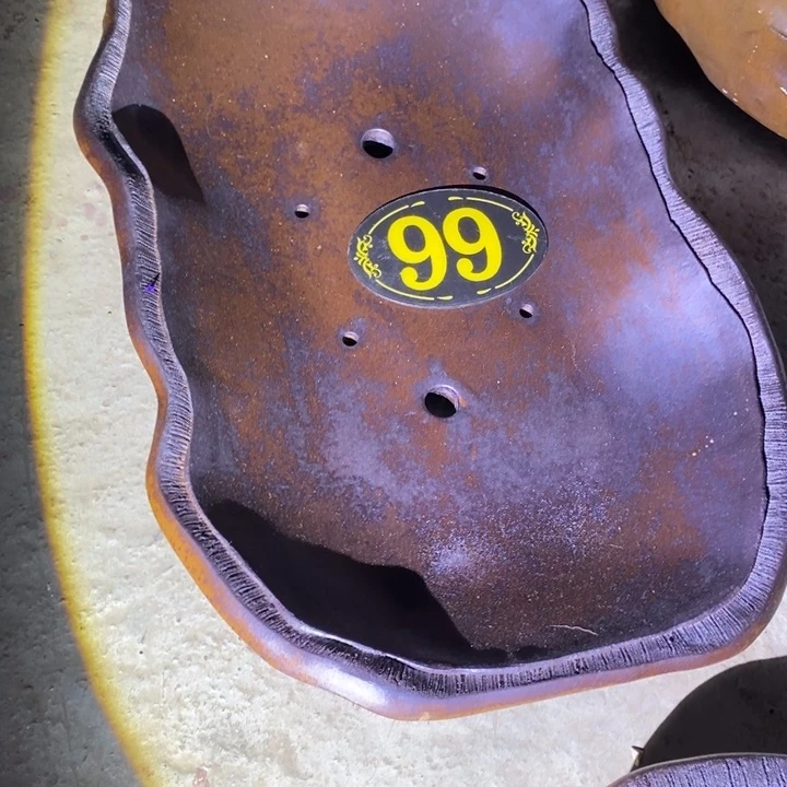 雲**房大何紫砂花盆