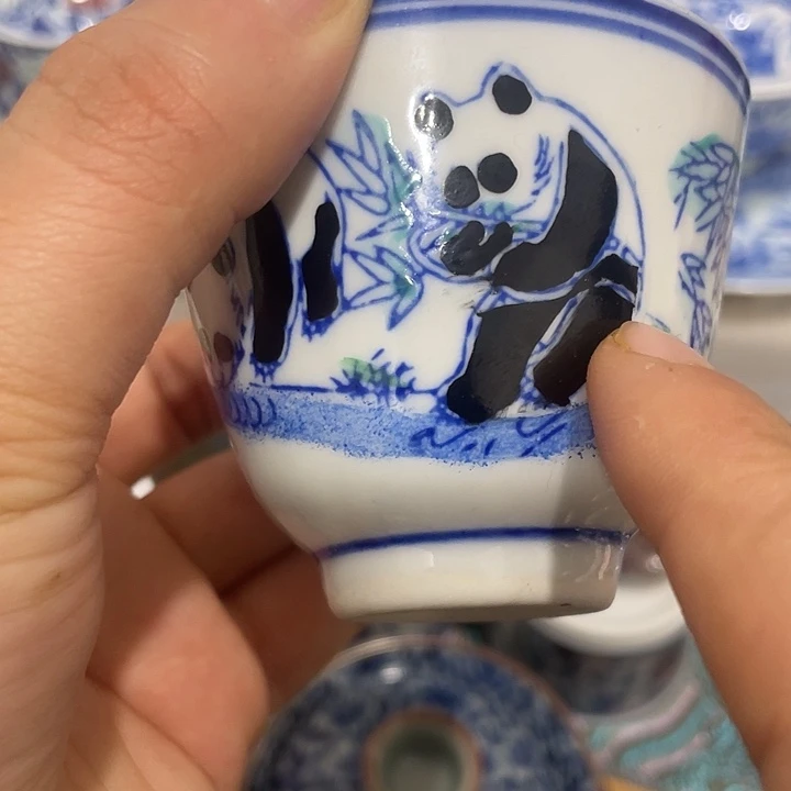 陶摆件景德镇陶瓷主人杯2333