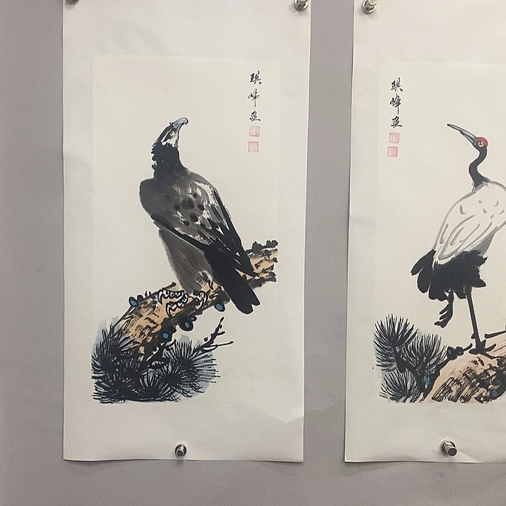 国画精品手绘作品