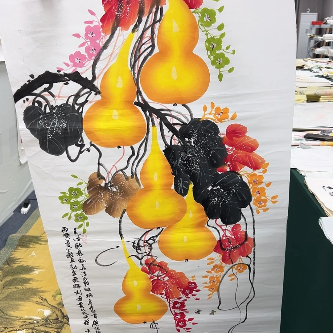 国画宣纸国画纯手绘作品