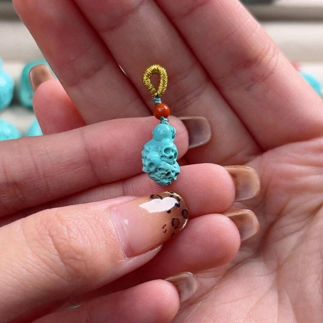 绿松石未镶嵌配饰