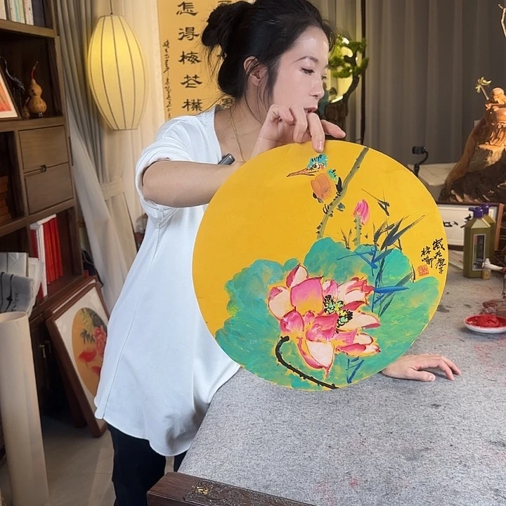 书法轩梓喻老师国画