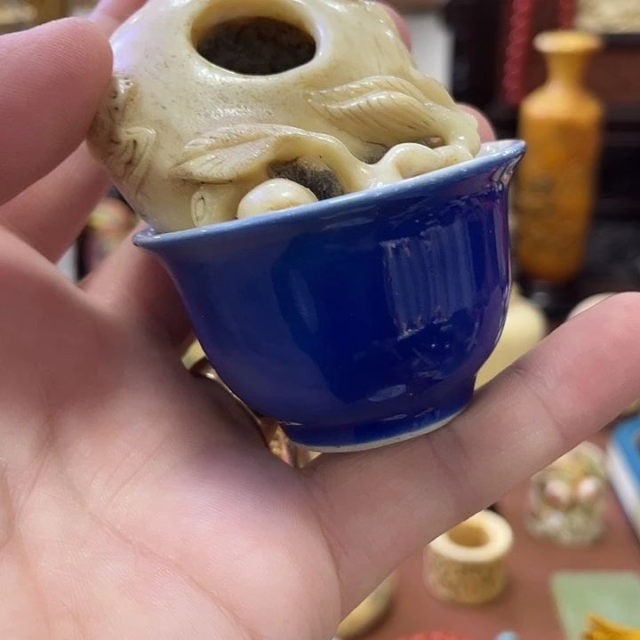 瓷片精致雕刻工艺