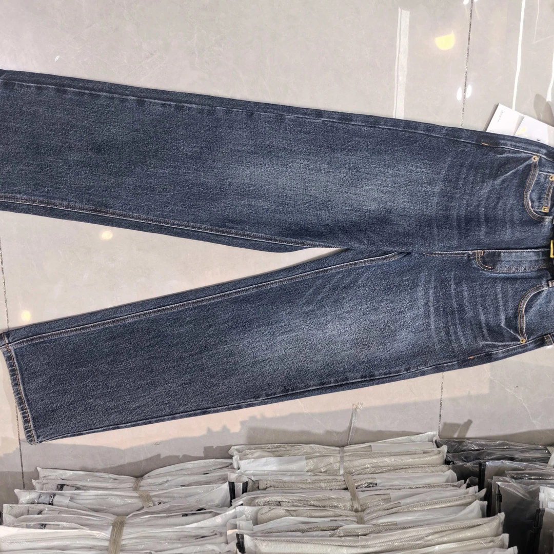 9M226窄版直筒牛仔裤修身