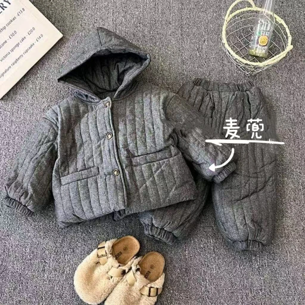 小童家居服麦蔸冬款90-130