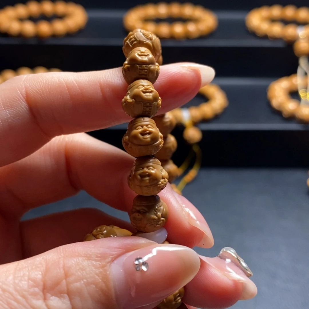 猴头核桃手串地主财神0.8+9+