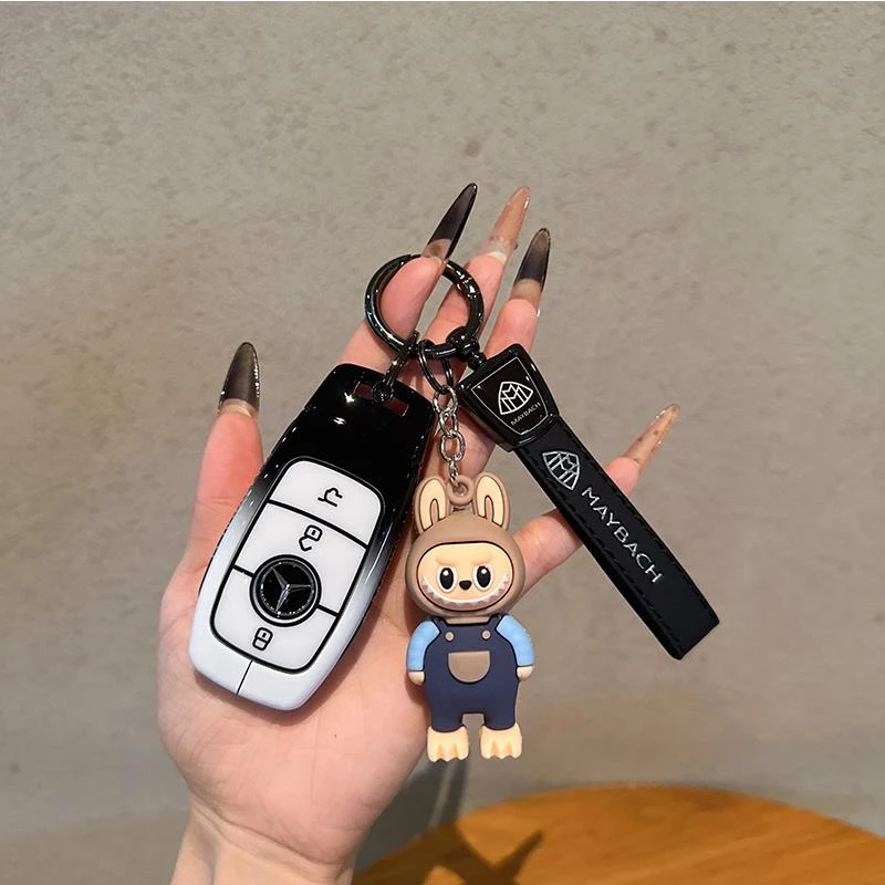 适用奔驰迈巴赫GLS480钥匙套 GLS600 GLS450车S级高档金属壳