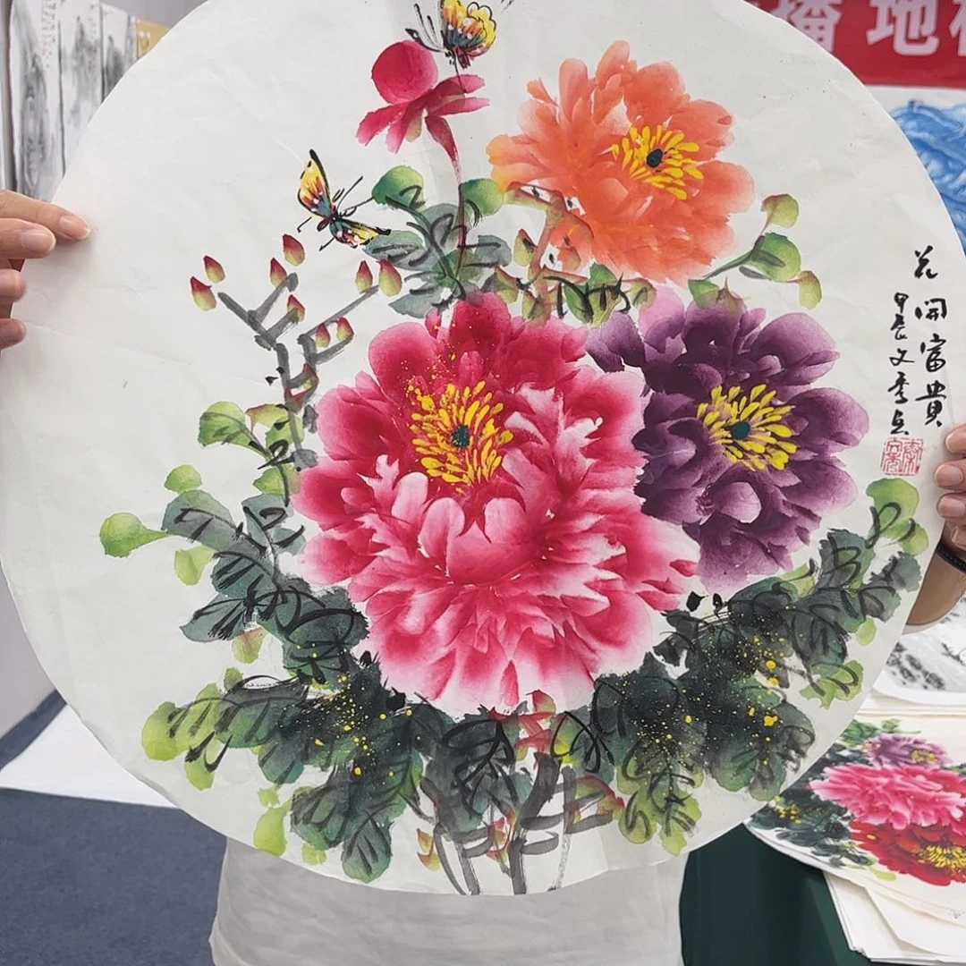 国画宣纸国画纯手绘作品