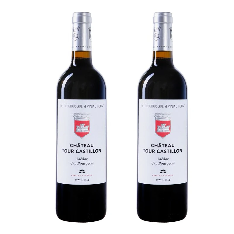 法国进口图尔中级庄干红葡萄酒750ml