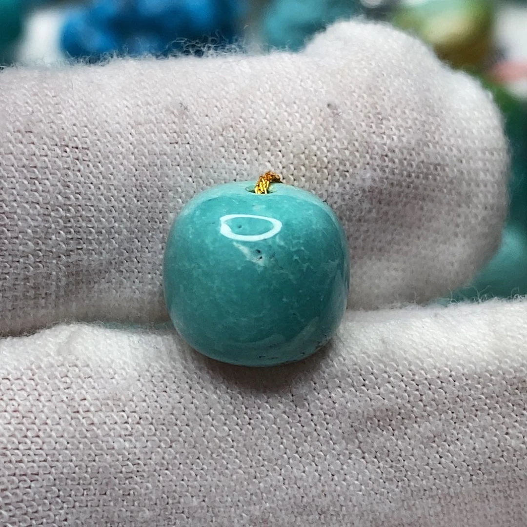 未镶嵌绿松石天然原矿 带武汉地大证书