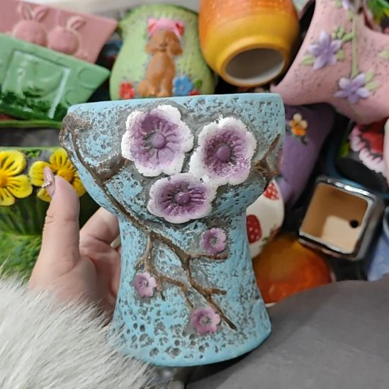 当场凑满15发货，不凑不发，花盆盆口不方不圆有针孔黑点矿点是正常