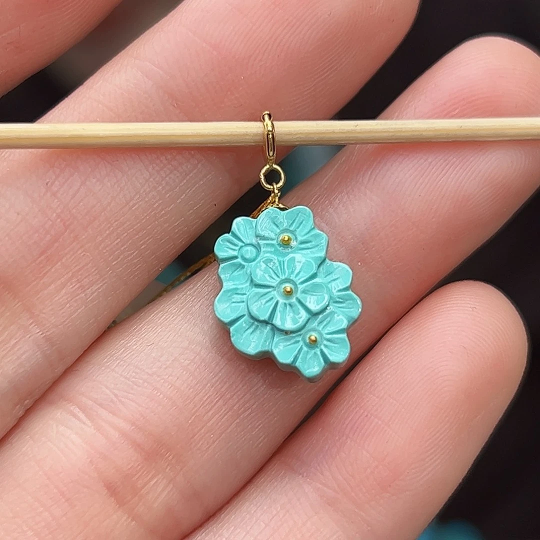 绿松石珠宝奇石未镶嵌