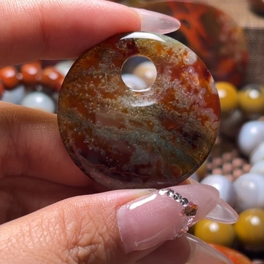 玛瑙/玉髓项链未镶嵌